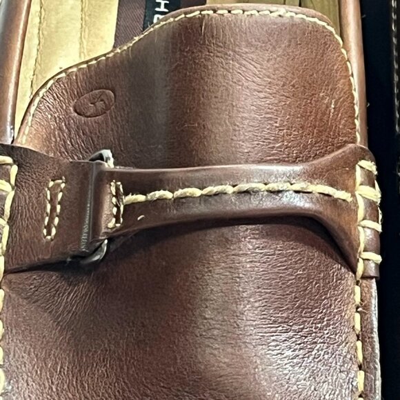 Florsheim Bit Loafers Brown Leather Slip On Dress Shoes Mens 10M main image 14